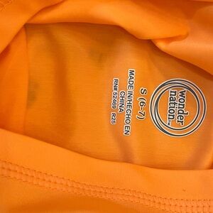 Uniqlo Vibrant Orange Activewear Top